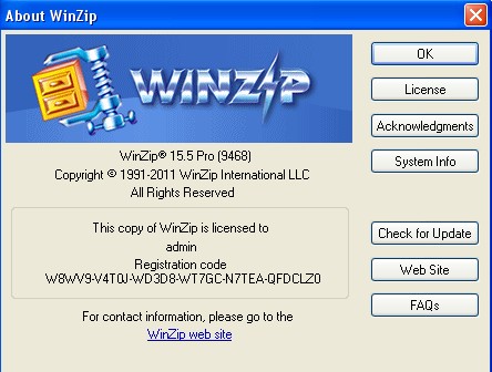 Kode Registrasi Winzip Activation